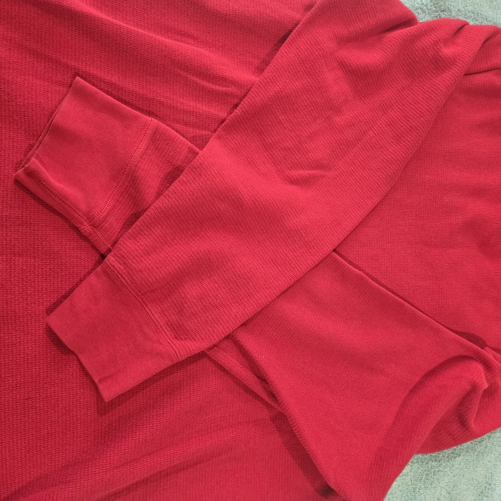 Mens Red Sweater Pullover